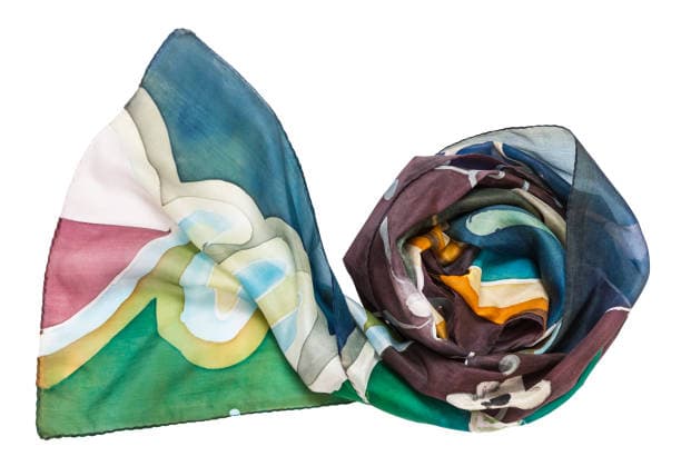 Handwoven Batik Scarf